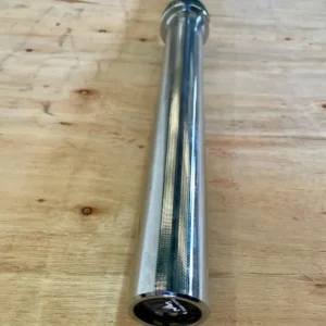 Barra olímpica de 15 kg profesional con eje de 25 mm de diámetro.